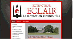 Desktop Screenshot of extincteureclair.com