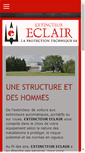 Mobile Screenshot of extincteureclair.com